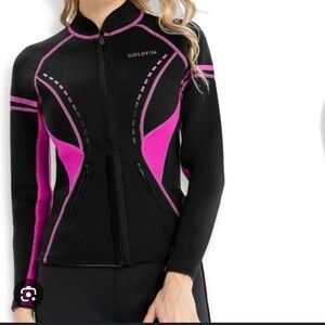 Golden Wetsuit jacket